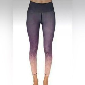 AR33 Gray/Purple Ombre Alpha‎ High Waist Leggings
